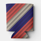 シームレスな抽象芸術装飾用デコ – レトロヴィンテージ 缶クーラー (裏面)