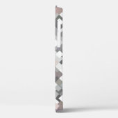 シームレスな明るい抽象芸術モザイクグレー背景pa Case-Mate iPhoneケース (裏面 / 左)