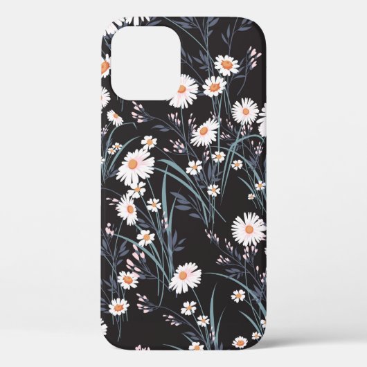 シームレスな春の花柄(デイジー) Case-Mate iPhoneケース (裏面)