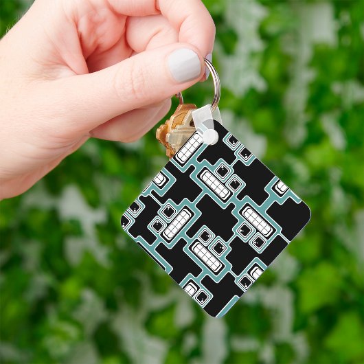 シームレスな未来的キーチェーン キーホルダー
