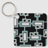シームレスな未来的キーチェーン キーホルダー (正面)