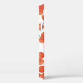 シームレスな桃の果実、夏のパターン。 Case-Mate iPhoneケース (裏面 / 右)