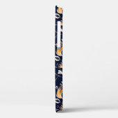 シームレスな模様で花をフォークスタイル。...ヴィン Case-Mate iPhoneケース (裏面 / 左)