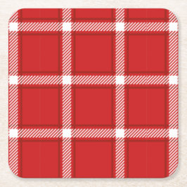シームレスな正方形抽象芸術パターンデザイン スクエアペーパーコースター