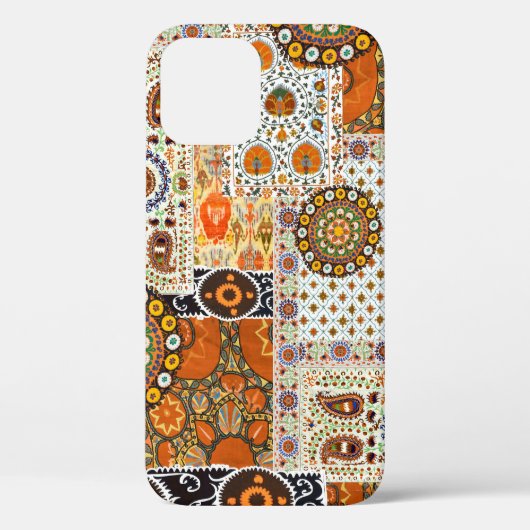 シームレスな民族抽象芸術デジタルパターン Case-Mate iPhoneケース (裏面)