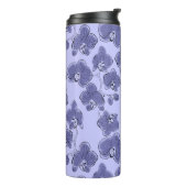 シームレスな水の色のランphalaenopsis花 タンブラー (回転左)