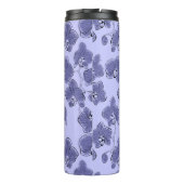 シームレスな水の色のランphalaenopsis花 タンブラー (裏面)