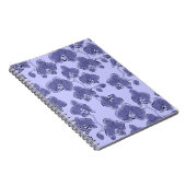 シームレスな水の色の蘭phalaenopsis花b ノートブック (右側)