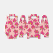 シームレスな水の色の蘭phalaenopsis花b フェイバーボックス (折り畳みなし)