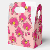 シームレスな水の色の蘭phalaenopsis花b フェイバーボックス (オープン)