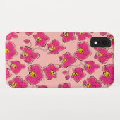 シームレスな水の色の蘭phalaenopsis花p Case-Mate iPhoneケース (裏面(横))