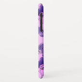 シームレスな水の色の蘭phalaenopsis花r Case-Mate iPhoneケース (裏面/左)