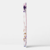 シームレスな水の色の野生の花のパターンをハンドパ Case-Mate iPhoneケース (裏面 / 右)