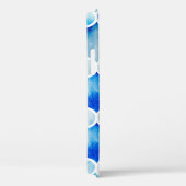 シームレスな水彩背景。美しいハンドドラ Case-Mate iPhoneケース (裏面 / 右)