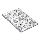 シームレスな海中海ウミガメの植物サンゴ ノートブック (右側)