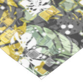 シームレスな熱帯ジャングル異国葉抽象芸術bl テーブルクロス (アングル)