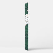 シームレスな熱帯パタ葉ーン。Hand Case-Mate iPhoneケース (裏面 / 右)