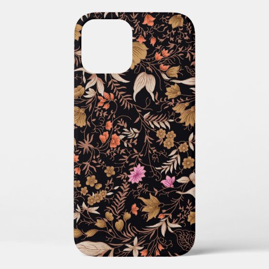 シームレスな美しいペイズリーの花柄 Case-Mate iPhoneケース (裏面)