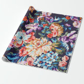 シームレスな美しい抽象芸術カラフル水の色di ラッピングペーパー (アンロールド)