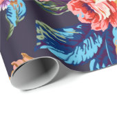 シームレスな美しい抽象芸術カラフル水の色di ラッピングペーパー (ロールコーナー)