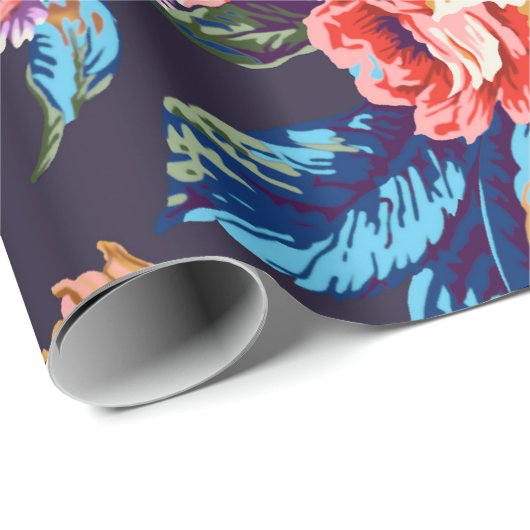 シームレスな美しい抽象芸術カラフル水の色di ラッピングペーパー (ロールコーナー)