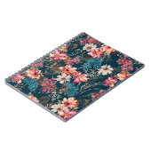 シームレスな美しい抽象芸術水カラーカラフルfl ノートブック (左側)