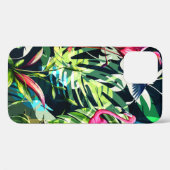 シームレスな背景の花柄。熱帯離れ Case-Mate iPhoneケース (裏面 (横))