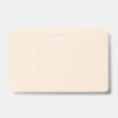 シームレスな背景デザインとカラフル花 バッジ (Back)