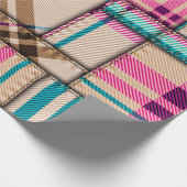 シームレスな背景パターン。パッチワークパターン ラッピングペーパー (角)