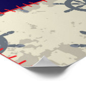 シームレスな背景パターン。無限に並ぶ。 ポスター (角)