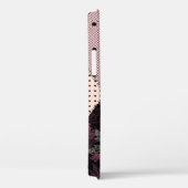 シームレスな背景パターン。繊維ライジェリーパッチ Case-Mate iPhoneケース (裏面 / 右)