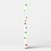 シームレスな背景(水玉模様パターン)。ポルカ  Case-Mate iPhoneケース (裏面 / 左)