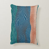 シームレスな自然の丘のパターン。横田 アクセントクッション (裏面(縦))