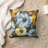 シームレスな花束 クッション (ブランケット)