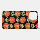 シームレスな花柄 Case-Mate iPhoneケース (裏面 (横))