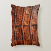 シームレスな蛇の肌のテクスチャ。ファッション熱帯レポート アクセントクッション (正面(垂直))