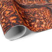 シームレスな蛇の肌のテクスチャ。ファッション熱帯レポート ラッピングペーパー (ロールコーナー)