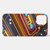 シームレスな蛇の肌のテクスチャ。熱帯爬虫類。ゲ Case-Mate iPhoneケース (裏面 (横))