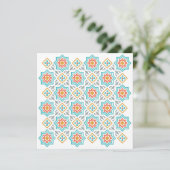 シームレスな装飾デザインのPatterns & Clipart Collection 招待状 (スタンド正面)
