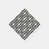 シームレスな装飾用ホワイトデコ華美ア スタンダードカクテルナプキン (角)