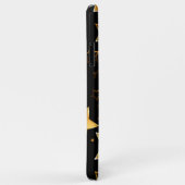 シームレスな金の星のパターン Case-Mate iPhoneケース (裏面/右)