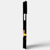 シームレスな金の星のパターン Case-Mate iPhoneケース (裏面 / 右)
