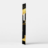 シームレスな金の星のパターン Case-Mate iPhoneケース (裏面 / 右)