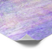 シームレスな青、ピンク色の背景の黄色の水色 ポスター (角)