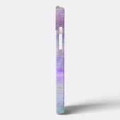シームレスな青、ピンク色の背景の黄色の水色 Case-Mate iPhoneケース (裏面 / 左)