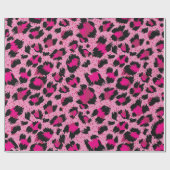 シームレスな高級ピンクヒョウのパターン。 ラッピングペーパー (フラット)