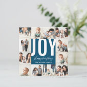 シームレスな12枚の写真ジョイがすべての海軍を幸せに シーズンカード (スタンド正面)