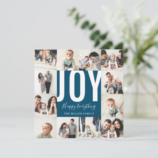 シームレスな12枚の写真ジョイがすべての海軍を幸せに シーズンカード (スタンド正面)