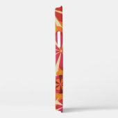 シームレスな70sレトロな花のパターンとヴィンテージダイ Case-Mate iPhoneケース (裏面 / 右)