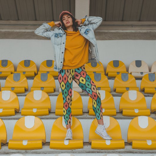 シームレスなOgee Capriレギンス カプリレギンス